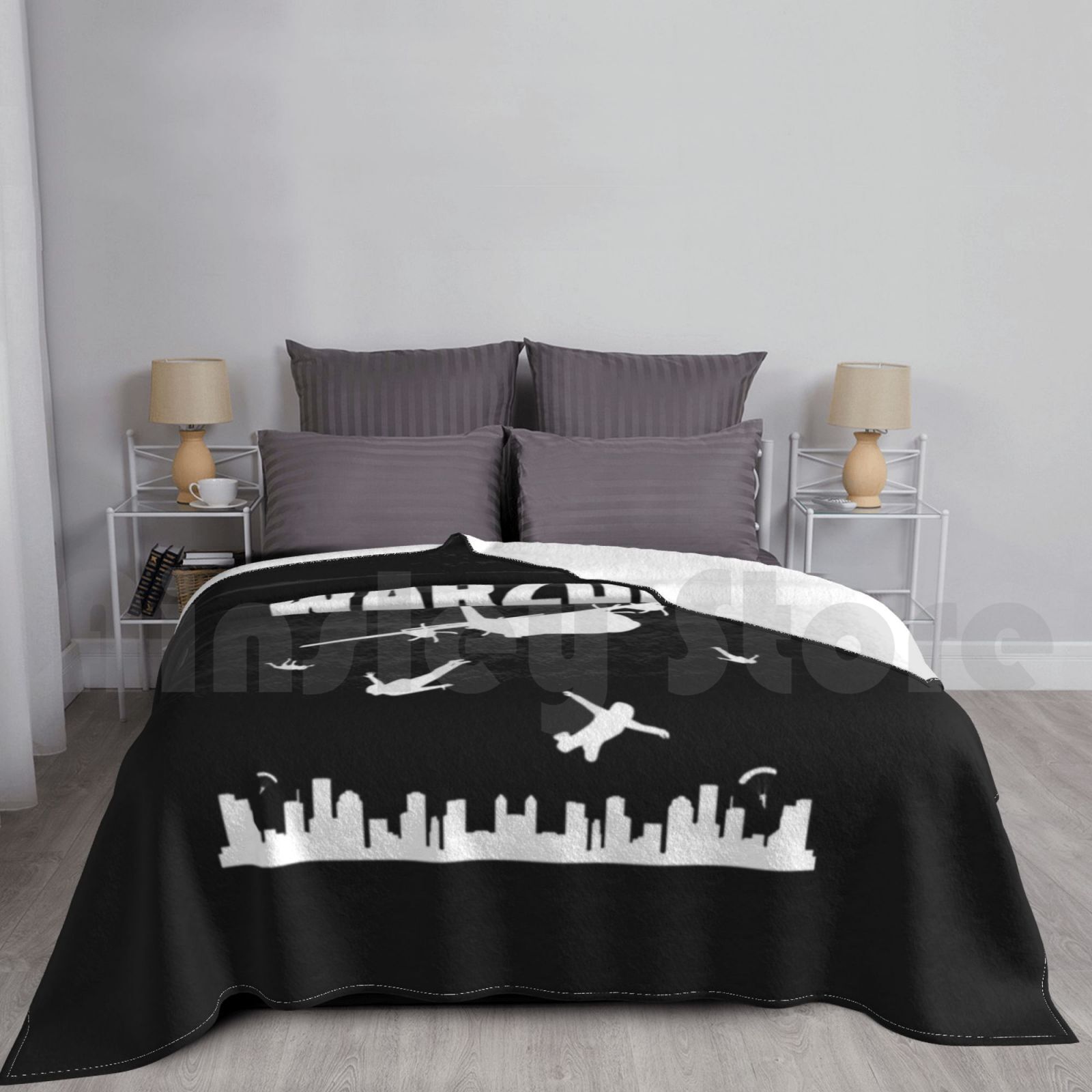 Esports Gaming Bed - Warzone Blanket For Sofa Bed Travel