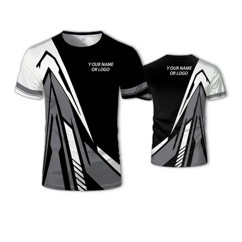 Men's Geometric Pattern 3D Pri - Esports Gaming Logo ulasan dan harga