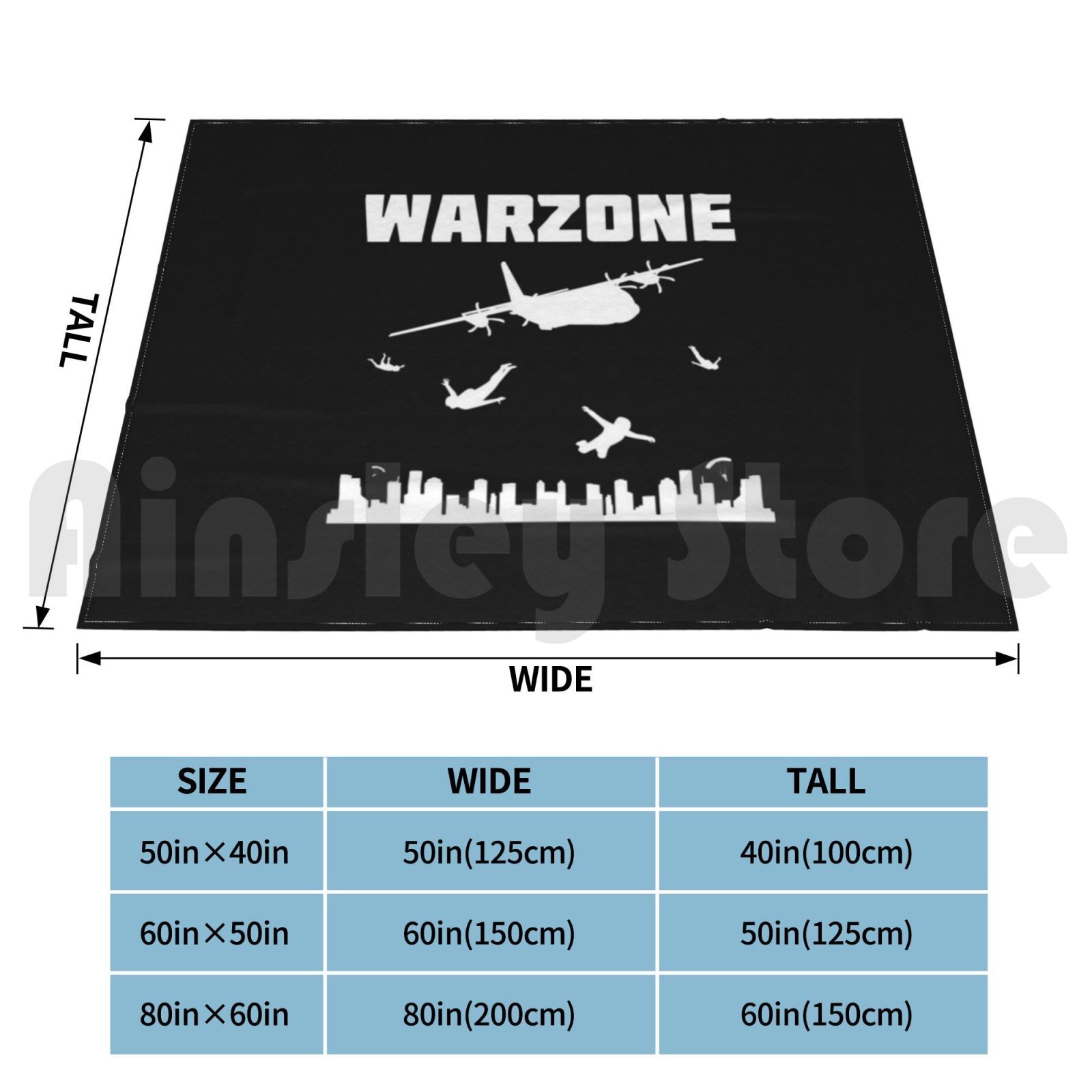 Warzone Blanket For Sofa Bed T - Esports Gaming Bed ulasan dan harga