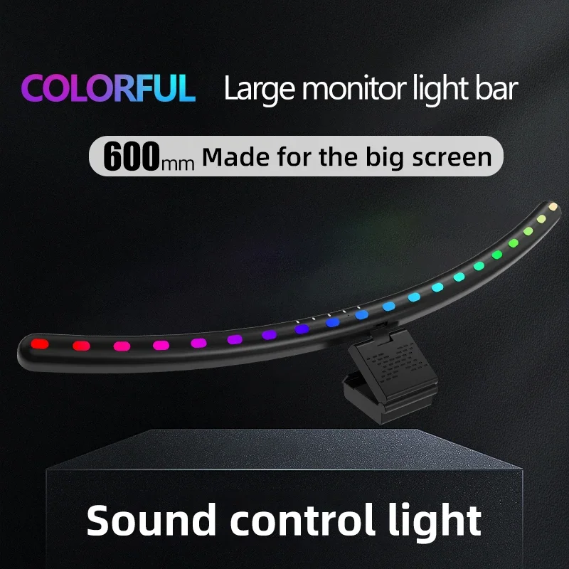 60cm RGB Computer Monitor Ligh - Esports Gaming Bed ulasan dan harga