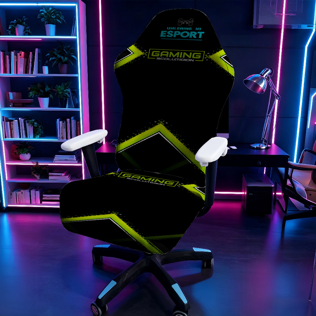 High Stretch Gaming Chair Cove - Esports Gaming Logo ulasan dan harga