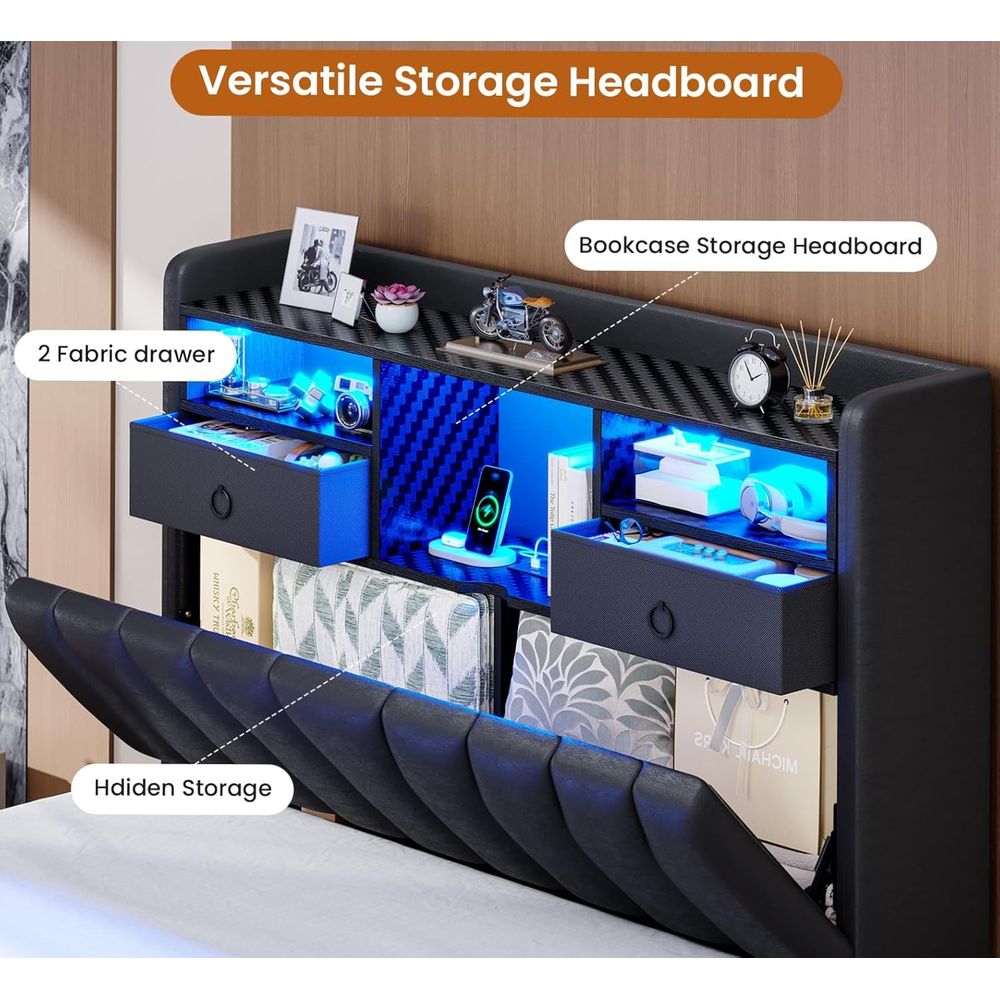 Twin Bed with Storage Board, 2 - Esports Gaming Bed ulasan dan harga